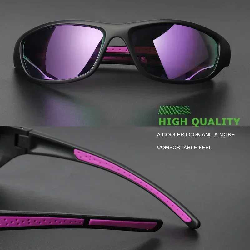 1pcs3pcs Polarized Sports Sunglasses for Men Women Unbreakable Wraparound Night Vision Driving Fishing Hiking GlassesW251023