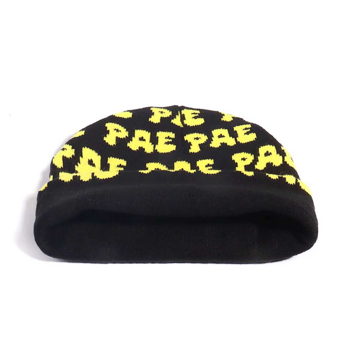 Letter Print Knitting Beanies Hat Men Women Skiing Cycling Quality Cap Y2k Winter Warm Fashion Hip Hop Cold Cap for Women HatsXJ251023