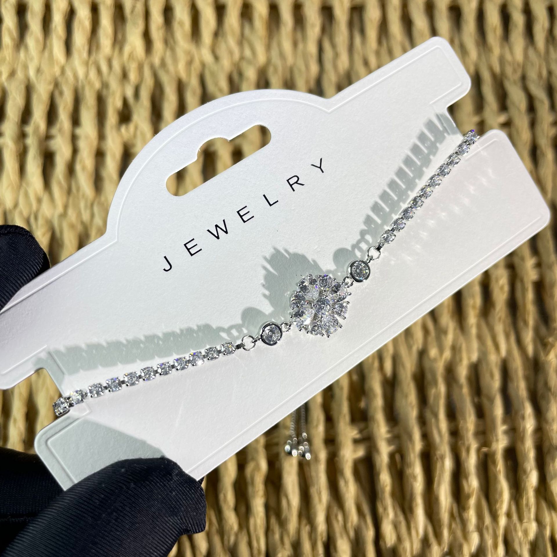 Designer bracelet Flower Colored Zirconia Snowflake Blue Eye Bracelet Four Leaf Clover Adjustable Bracelet Natural Shell Bow Bracelet free shipping