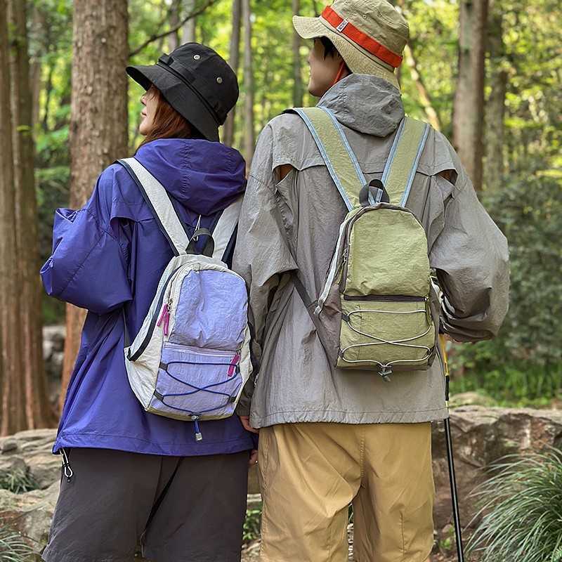 Sports Backpack Korean Style Canvas Bag Outdoor Backpack Mini Backpack Versatile College Student Backpack Casual Travel Bag W251023