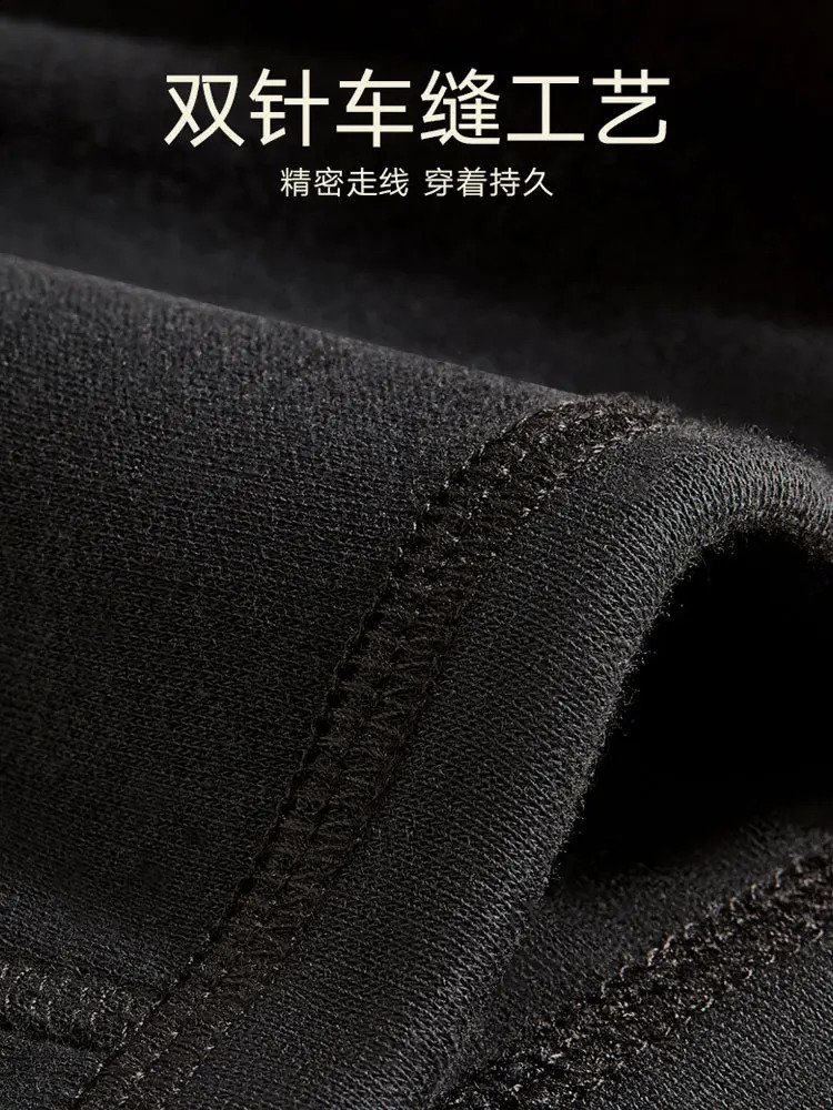 100 Cotton MidNeck Autumn Clothing and Pants Mens Set Pure Winter ColdProof Base Warm Underwear Style 251023