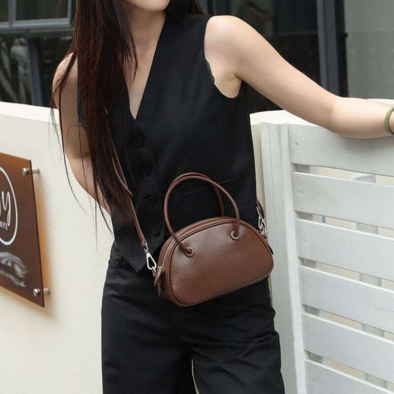 Jonlily Women Genuine Leather Shoulder Female Fashion Handbag Totes Casual Crossbody Bag Small Daybag Mini Purse -Kg2057 Mdng251023