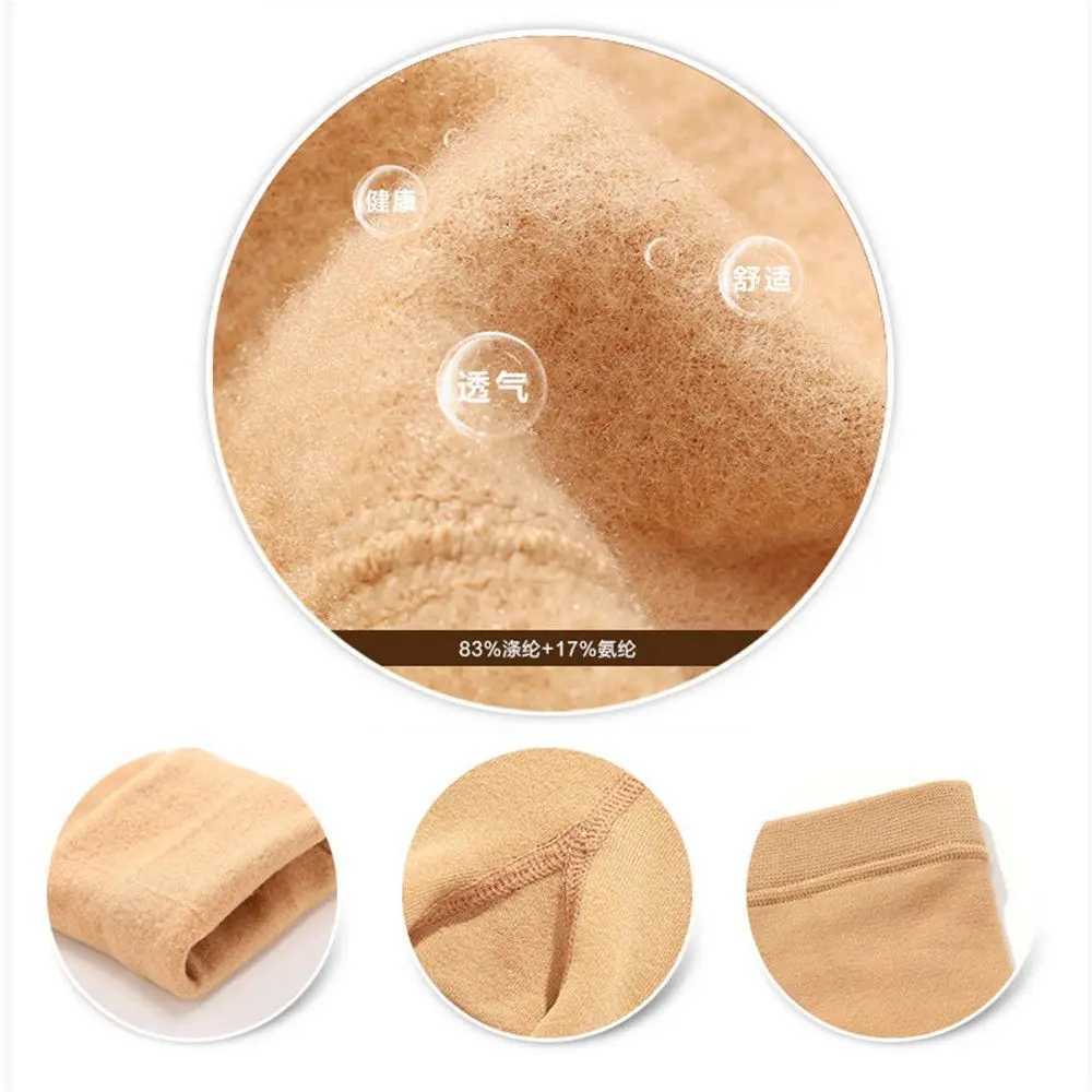 Fashion Fluff Lined Winter Thermal Warm Tights Slim Leggings Stretch Pants Thick PantyhosT251023