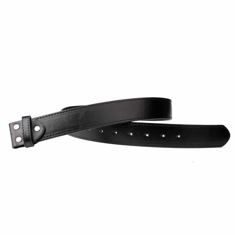 Mens PU leather Belt without buckle DIY Belt accessories 38cmXJ251023