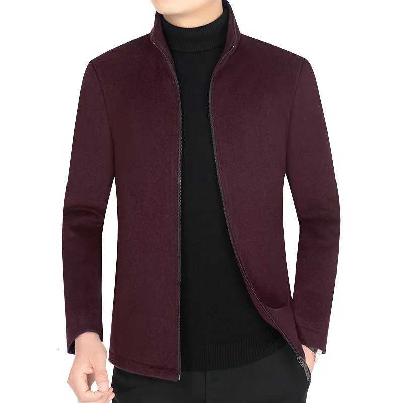 Men Business Casual Jackets Autumn Winter Woolen Suits Jackets Good Quality Male Thicker Warm Suits Coats Mens Clothing 4XL W251023