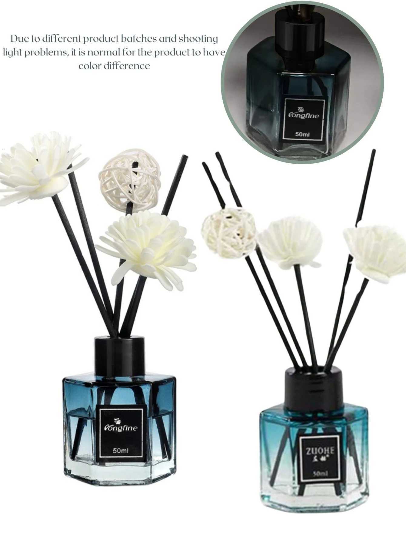 50ml Natural Essential Oils Air Freshener Rantic Aratherapy Kits Gift Box Lavender Bergamot For Diffuser He Bedro Off Y251023