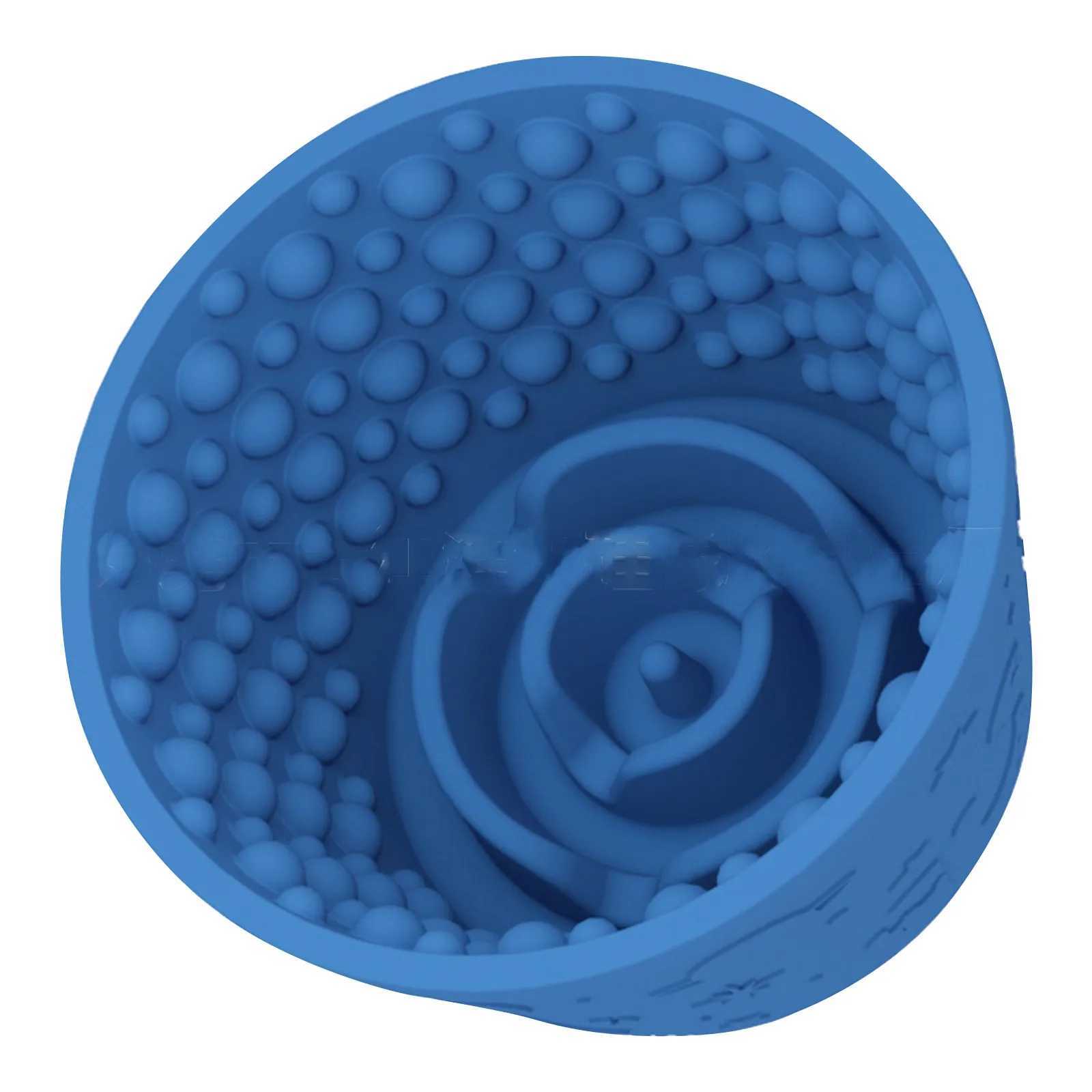 Dog Lick Bowl Anxiety Dog Licking Mat Freezer Treat Dispenser NonSlip AntiChoking Silicone Slow Feeder Bowl for Dogs Y251023