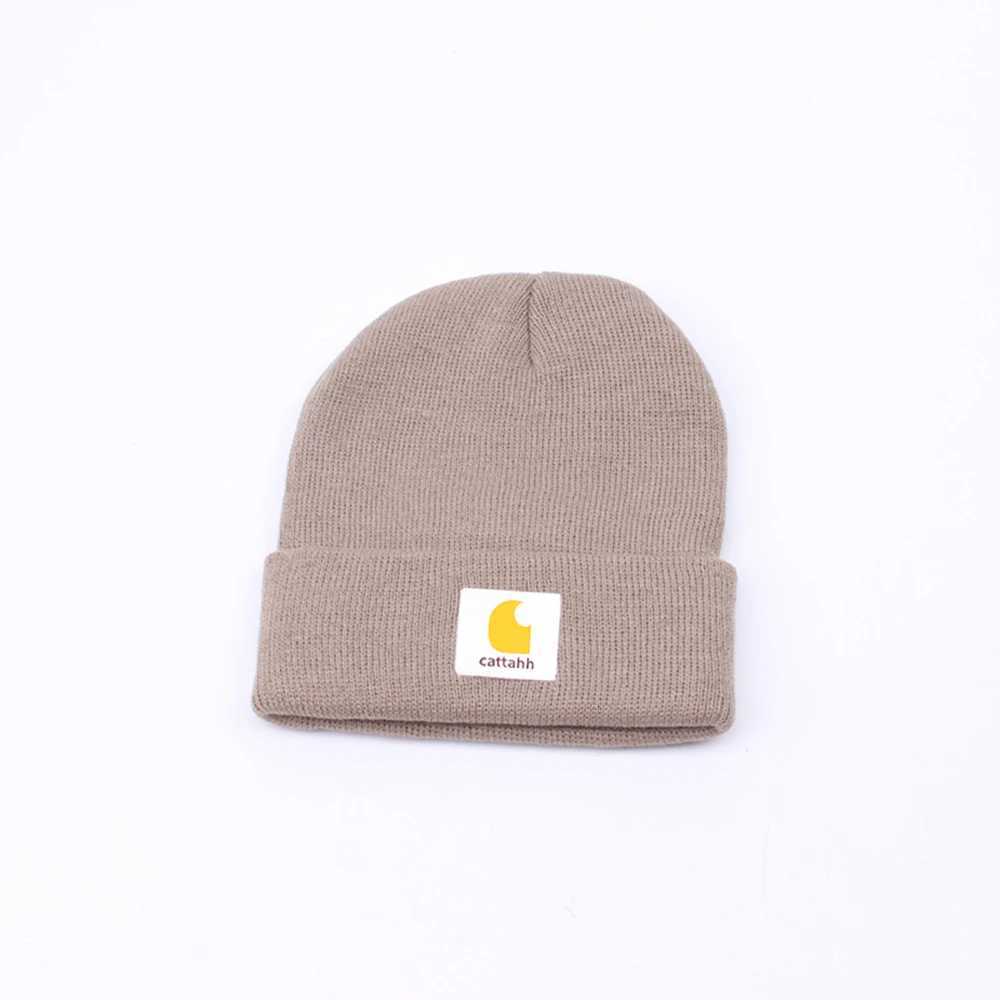 new brand niche knitted hat for wen in autumn and winter warm plover cold hat street shot styling wool hat trendyW251023