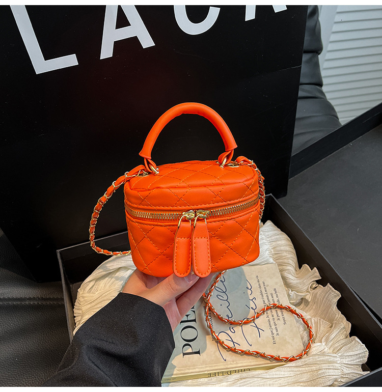 Luxury Brand Designer Bag Summer New Mini Bag For Women 2025 Quilted Chain Key Handbag Stylish Versatile Crossbody Bag