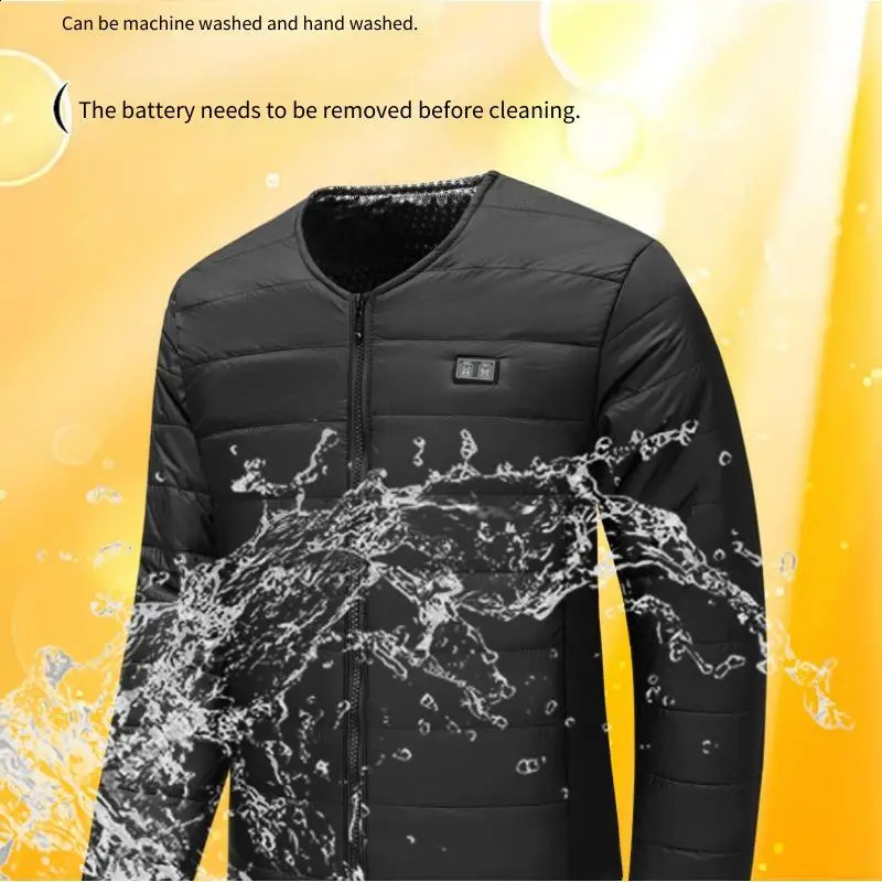 Winter DualControl Zone 22 Smart Heated Cotton Jacket Electric Vest for Men 251023