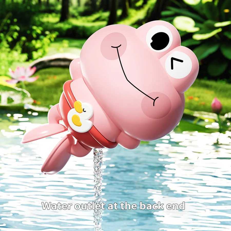 Childrens bath toys Clockwork frogs that float and swim J251023