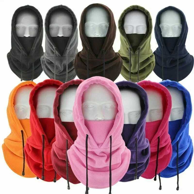 Motorcyc Winter clava Hat Outdoor Knitted Fl Beanies Cycling Skiing Sports Hood s Keep Warm Unisex Racing Fece HatsW251023