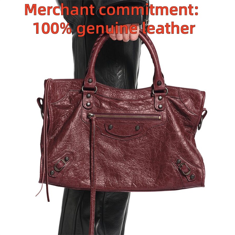 Designer bags totes Luxury handbags LE CITY tote bag Womens mens rivet Motorcycle bag fashion genuine leather crossbody Shoulder bag Top quality suede travel bags