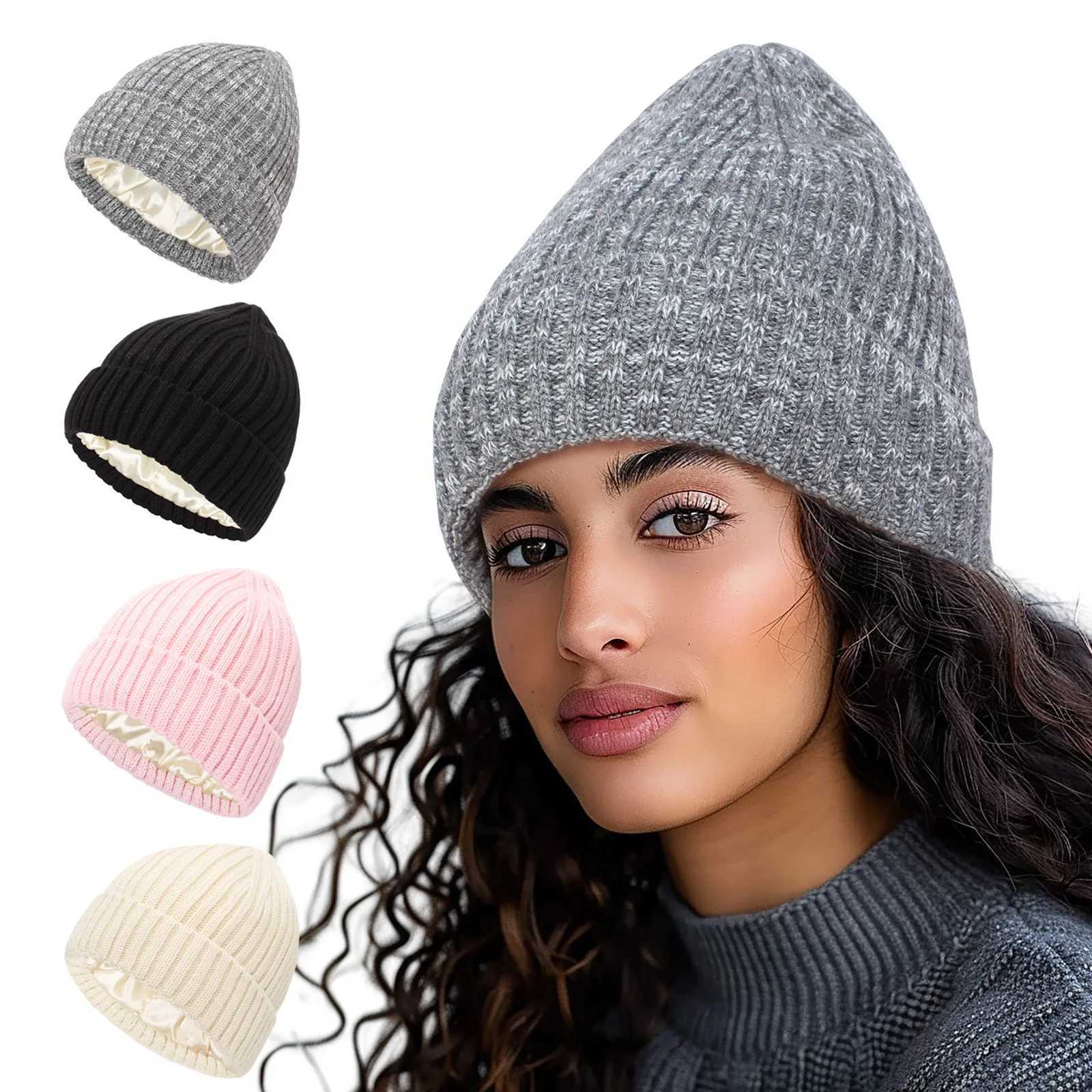 Fashion Cap Hugger Toque Head Stocking Autumn Winter Popular Hat Women Warm Woolen Versatile Pullover Knitted Outdoor B8M43XJ251023