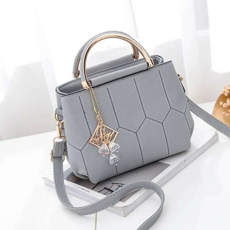 Trendy Women's Handbag Spring Summer New Style Korean Version Simple Small Square Single Shoulder Crossbody Bag