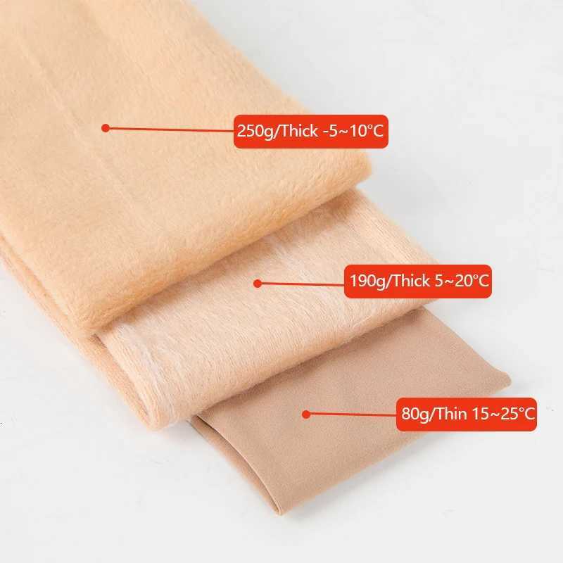 Fleece Tights Autumn Winter Woman Pantyhose Translucent Wool Sock Pants Stocking Fleece Lined Tights Thermal Legging FakeT251023