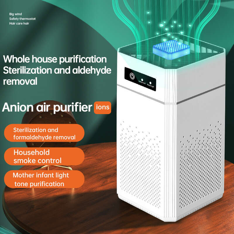 Air Purifier Negative Ion Formaldehyde Removal Filter USB Portable Odor Eliminator