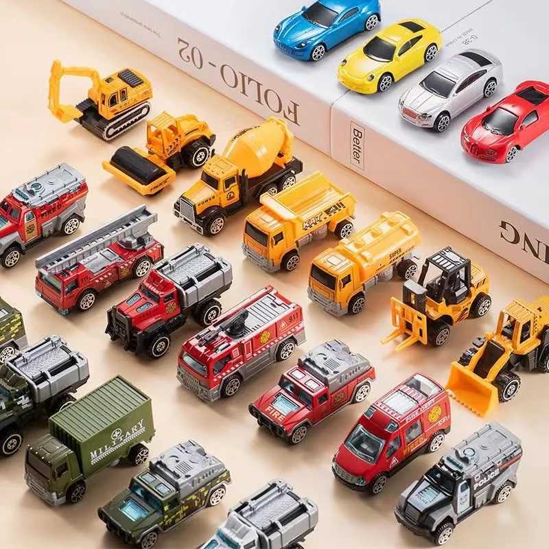 602000 Simulation alloy car children glide toy car engineering fire alarm car military series model pendent toysT251023