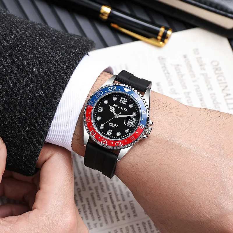 MODAIYA Classic Mens Watch Luxury Brand Quartz Watch Mens Silicone Strap Military Watch Relogio Masculino 2025L251023