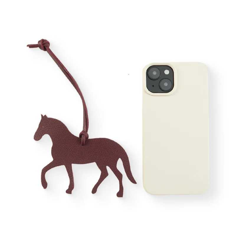 Stallion Pu Leather Bag Pendant Cute Pony Pendant Leather Bag Pendant Accessories Hanging Decoration Z251023