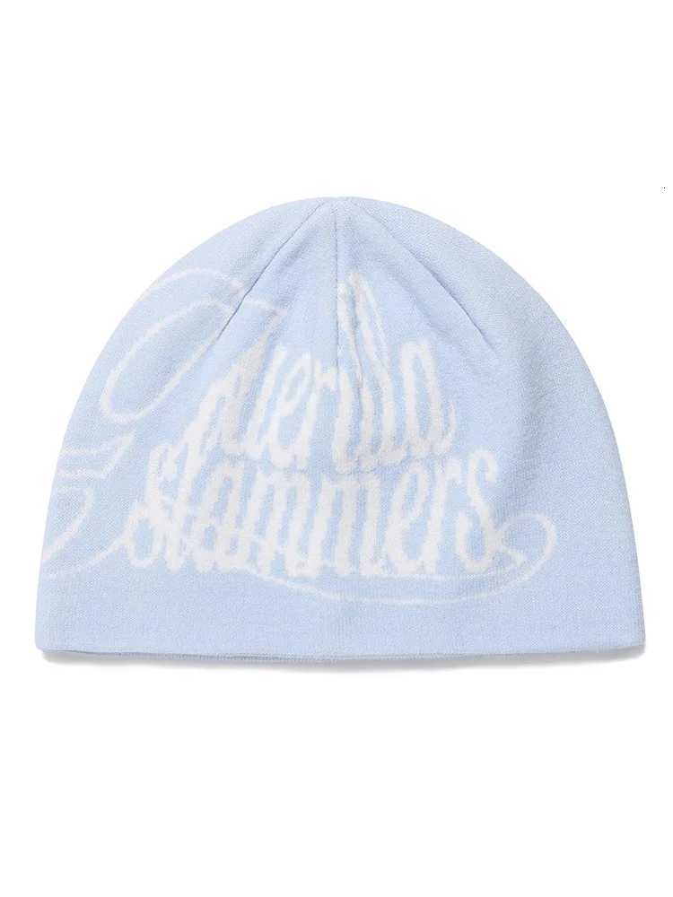 Womens Hat Beanie Knit Star Winter Y2k Streetwear Korean Fashion Kpop Wool Pullover Graphic Aesthetic Gothic Unisex AccessoriesXJ251023