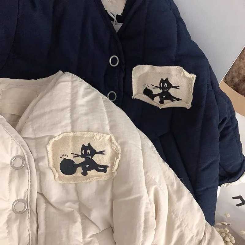 Korean Baby Winter Thin Light Single breasted Clothes Outerwear Boys Girls Autumn Jacket Fashion Children Padded Top Clothing Y251023
