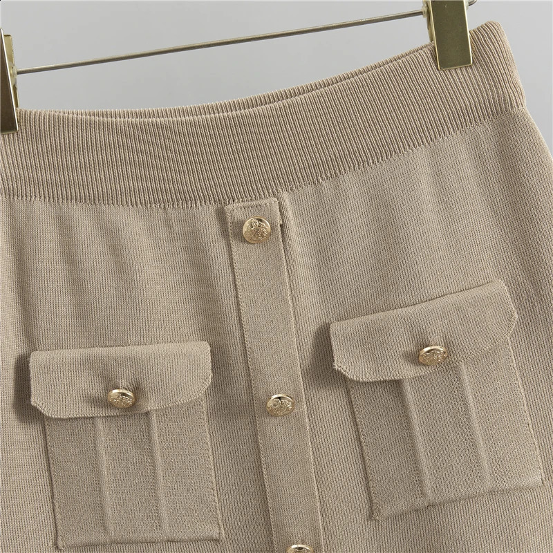 Elegant Office Sweaters Topsslim High Waist Knitwear Skirts 2 Piece Sets Women Streetwear Tracksuit Korean Fashion Autumn 251022