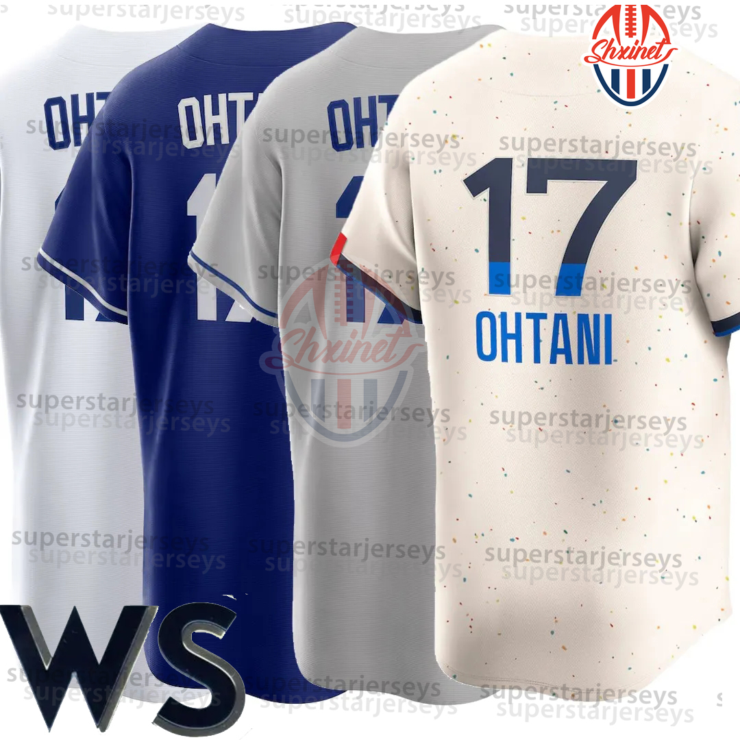 Custom 17 Ohtani 2025 World Series Championship Gold Betts Freeman Sasaki Tokyo Series Jersey Mens Womens Youth Hyeseong Kim Freddie Freeman Smith Edm