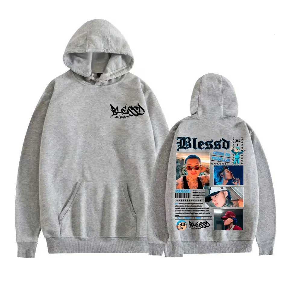 Rapper Blessd Music Album 2025 Tour Hoodies Mens Clothing Fashion Hip Hop Punk Sweatshirt High Quality Comfort Hoodie PulloversT251023