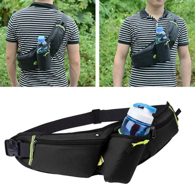 Waist Bag Running Waterproof Sports Belt Gym Portable Lightweight Hydration Water Bottle Hip Pack 251014