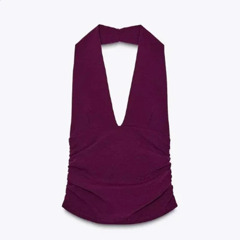 MUJER 2025 Womens Skirt 2 Piece Set Halter Crop Top Female High Waist Midi Skirts Sets for Women Backless Tops Two Outfit 251016