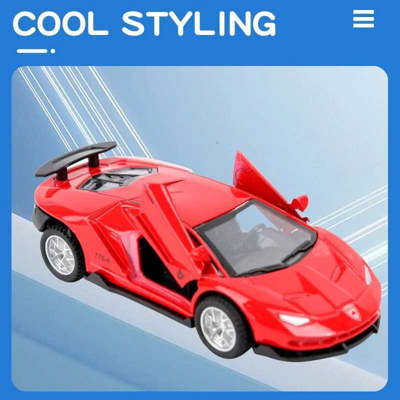 Alloy Sports Car Toy Super Sports Car Sliding Door Retractable Car Structure Model Children Toy Boy GiftT251023