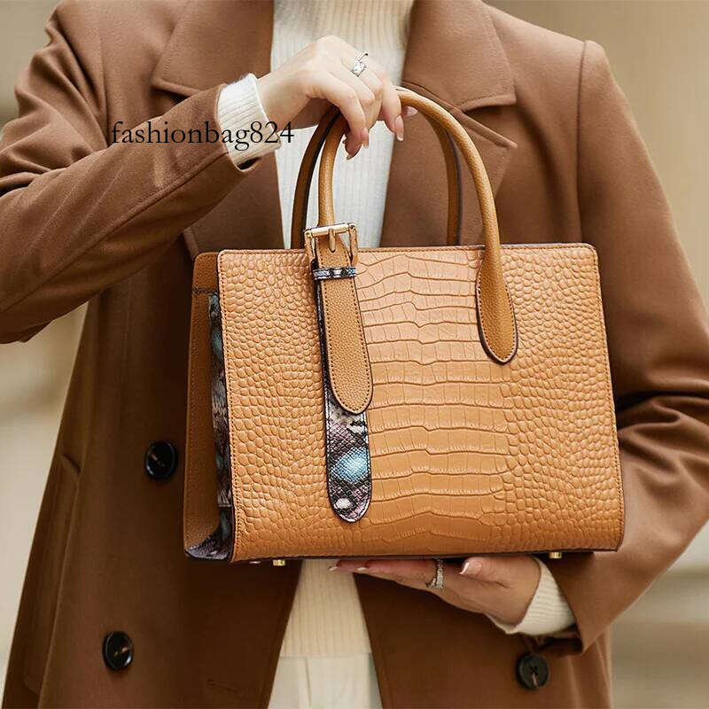New Arrived Genuine Leather Handbag Classical Single Shoulder Bag Business Fashion Women Purses High Quality#YC361