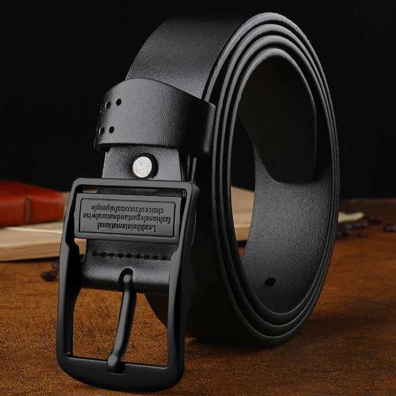 Mens belt suitable for daily commuting gatherings and gift giving easy to match with jeans or casual pants exquisite beltXJ251023