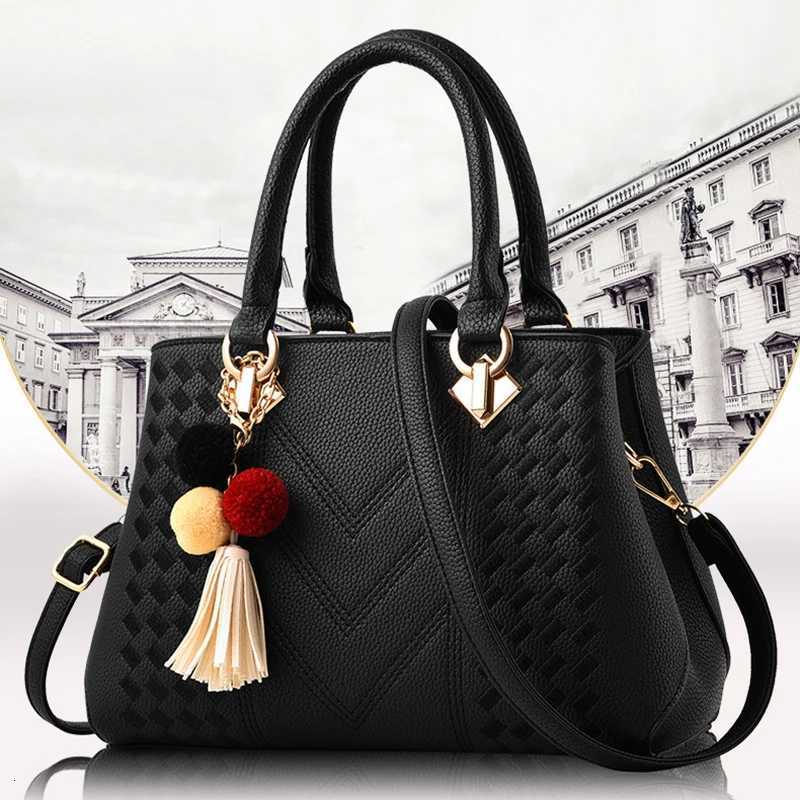 Classic Women Genuine Leather Bags High Quality Vintage Messenger Bags Luxury Women Tote Handbags for Ladies Shopper Female BagL251023