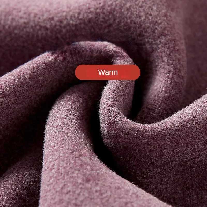 Thermal Winter Leggings Women Fleece Lined Tights Ladies 2025 Warm High Waist Solid Colors Slimming Fashion Black Pants LeggingsT251023