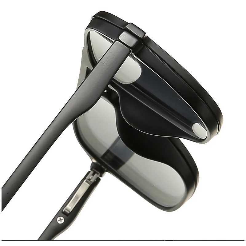 Magnetic Sunglasses Clip And Optical Glasses Frame 6 in 1 Women Men Polarized or Night Vision Multipurpose Eyeglasses Set 2333W251023