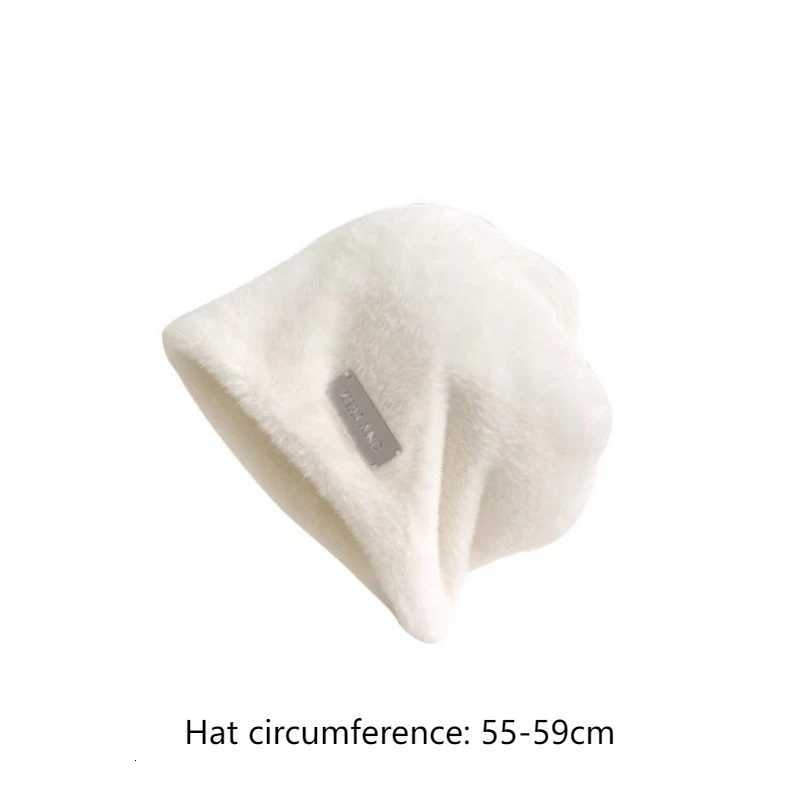 Autumn Winter Fashion Beanies Outdoor Casual Loose Knitted Hat Versatile Warm Thickened Pullover Cap for WomenXJ251023