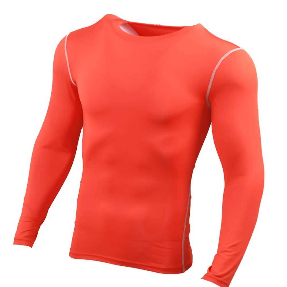 Men Compression Running TShirt Gym Sportswear Training Jogging Shirts Fitness Tight Long Sleeve Sport Tshirt Quick Dry ClotheXJ251023