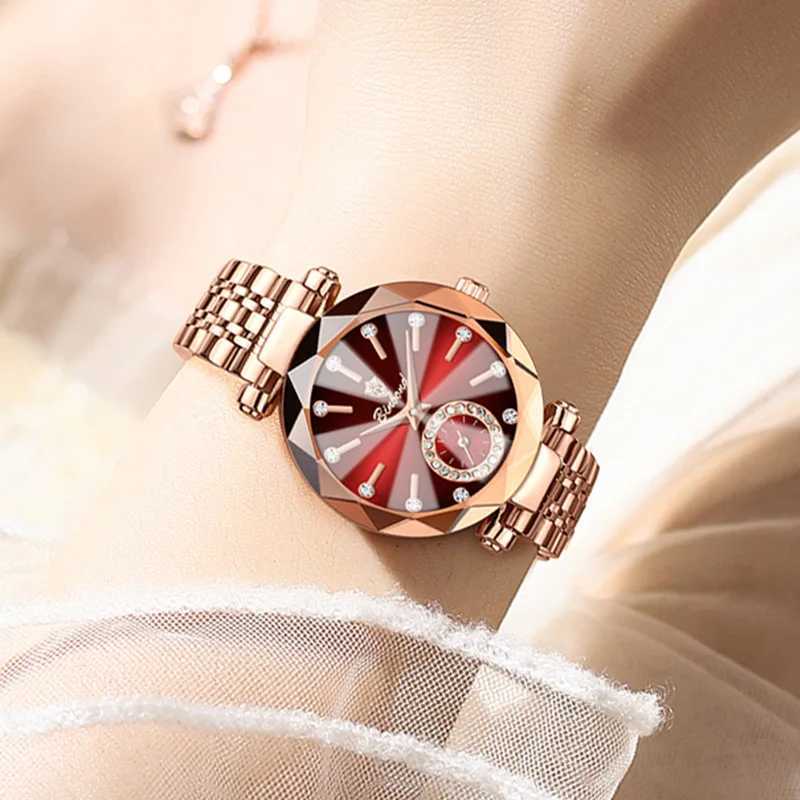 BINBOND Luxury Elegant Ladies Wristwatch Waterproof Stainless Steel Watch for Woman Simple Casual Dress Womens Quartz WatchesL251023