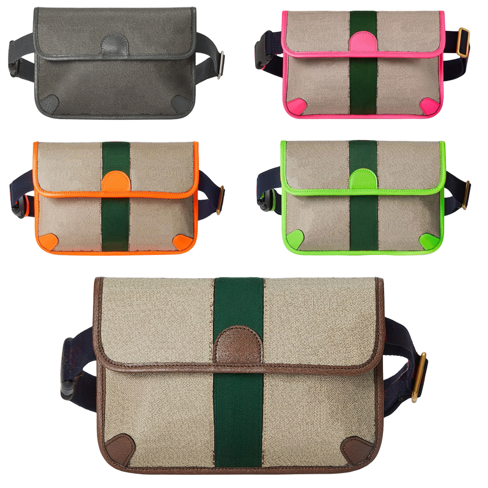 Designer Belt Bag men waist bags Waterproof Messenger Bags Handbag luxury sports handbags and wallets Straight New Mens Black Warrior Chest Waist Crossbody purses