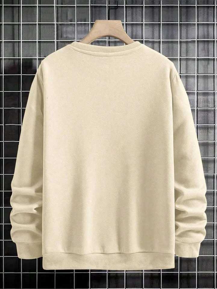 23 USA Art Letter Design Men Clothes Street Style Fleece Sweatshirts Autumn Casual Hoodies Fashionable Crewneck Pullovers HoodyT251023