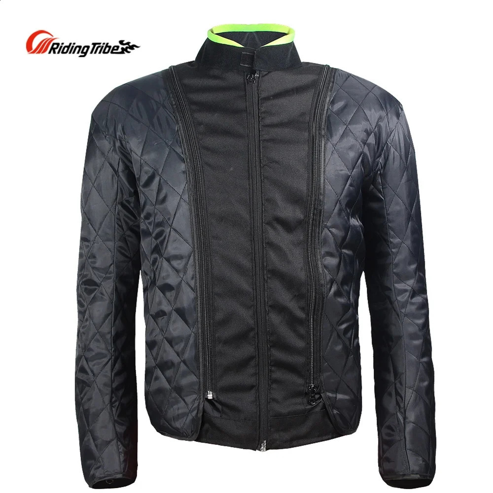Winter Motorcycle Jacket Motorbike Waterproof Riding Armor Coat With 5pcs Protective Pads and Detachable Thick Warm lining JK37 251023