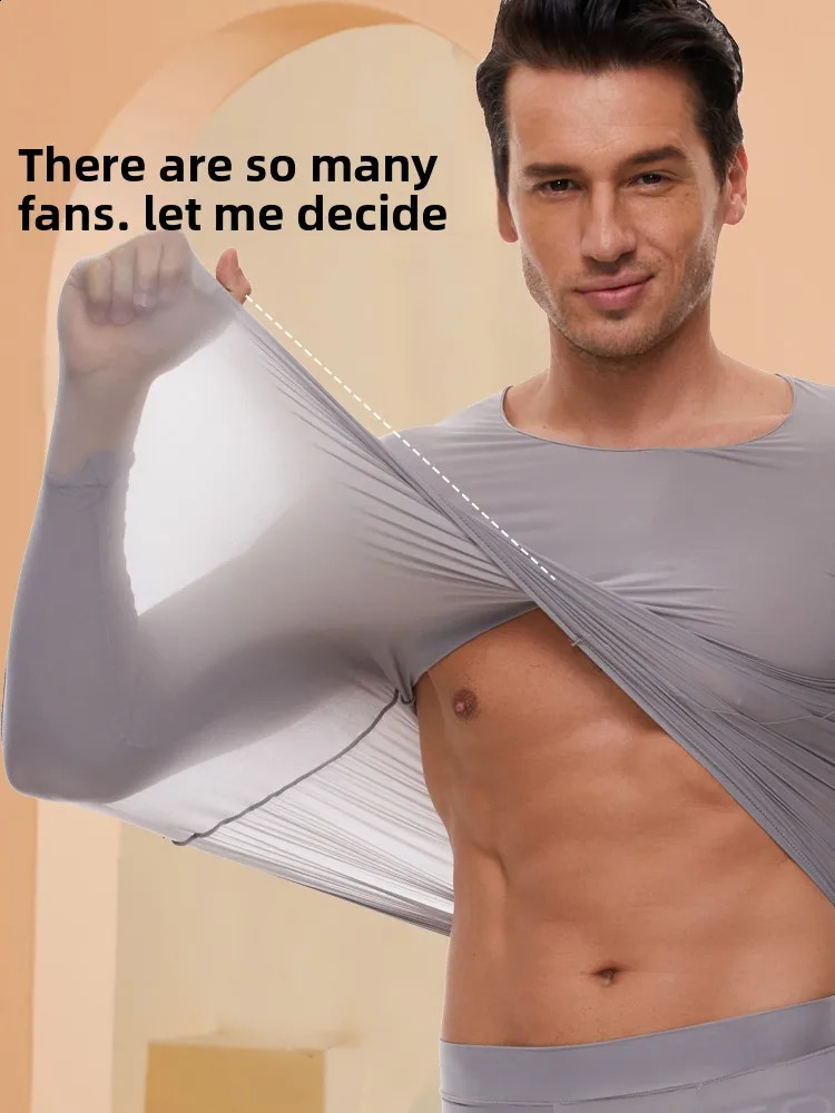 UltraThin Heattech Intimates Men 37 Degrees Constant Temperature Heating Underwear Long Johns 251023