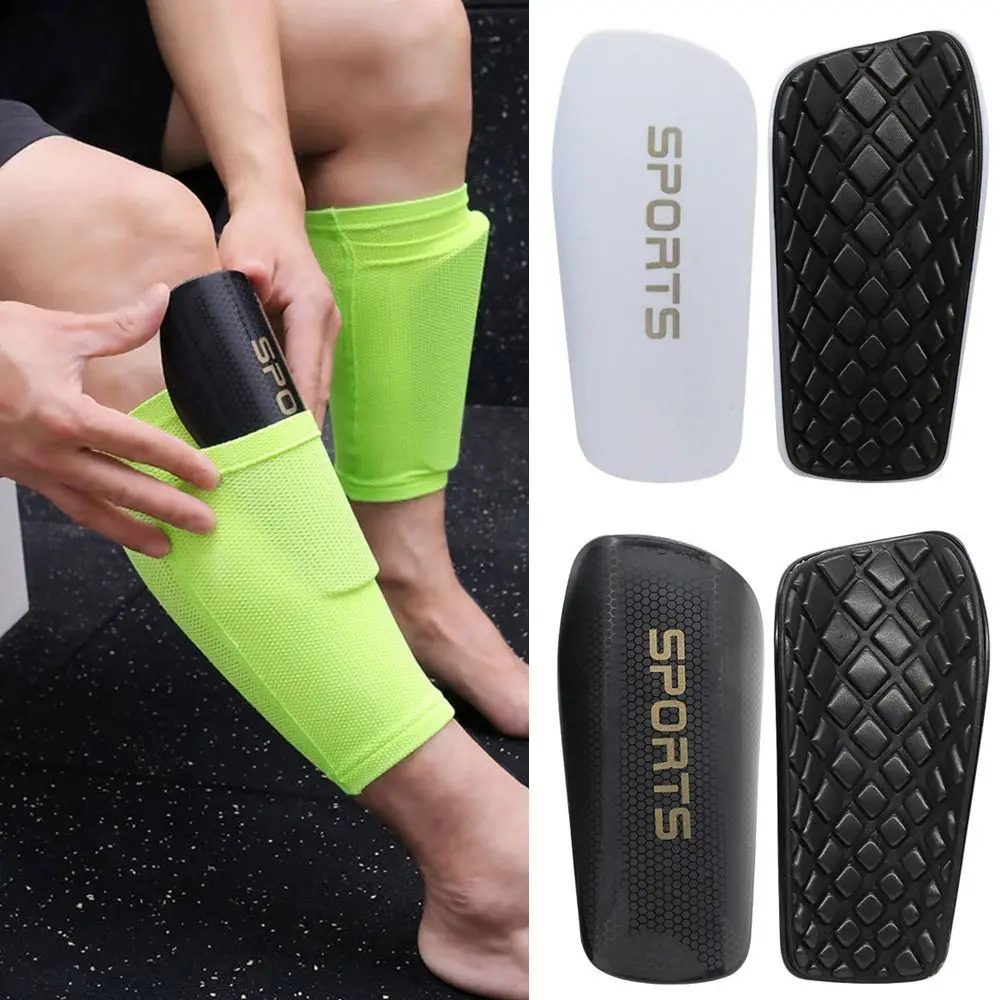 Soccer Shin Guards Football Protectors Pads Adult Kids Shinguards Light Sock Insert Board Boy Training Legging Protective Gear 251022