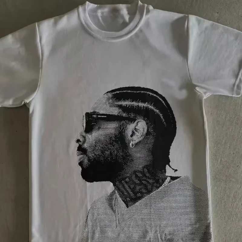 Y2K Style Print Tee Shirt Tees for Men 100 Pure Cotton Fabric Comfortable and Energetic Summer Street StyleXJ251023