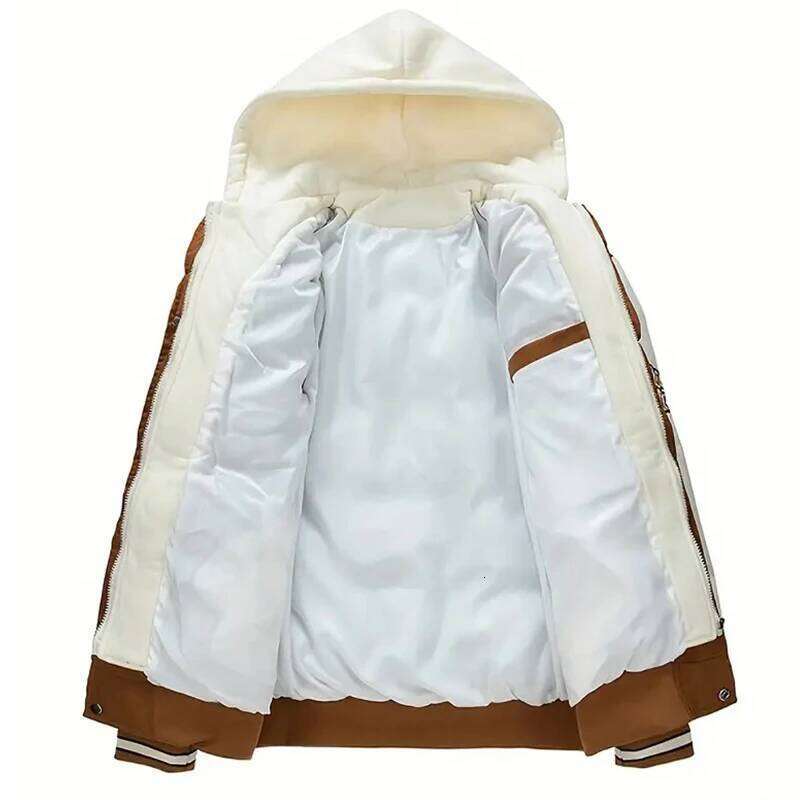 Winter Fashion hickened Jacket Warm Windproof Men Autumn Casual Outwear Jackets Parkas Coats Male