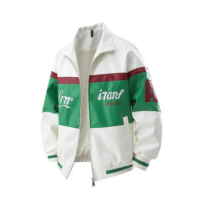 Mens Fashion Motorcycle Jacket Spring Autumn 2025 Trend Washable Leather Breathable Waterproof StainResistant W251023