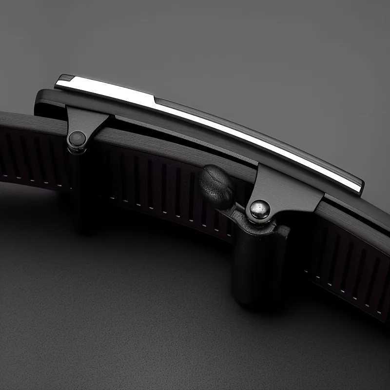 New Mens Automatic Buckle PU Belt Fashion Matching Mens Business Casual Belt Trendy Waist Accessories WholesaleXJ251023