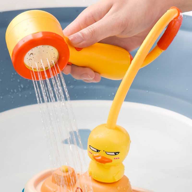 Baby Bath Toys Water Game Pirate Ship Duck Model Faucet Shower Electric Spray For Kids Swimming Bathroom Children Gifts J251023